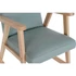 Kép 3/9 - Hintaszék bükkfa, poliészter, mdf, eukaliptuszfa 81x58x90 cm égkék, natúr