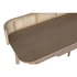Kép 3/7 - Íróasztal császárfa, rattan 100x45x92 cm natúr