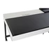 Kép 3/10 - Íróasztal fém, mdf, poliuretán 110x55x76 cm fehér, fekete