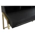 Kép 3/9 - Íróasztal mangófa, fém 119x70x93,5 cm fekete, arany