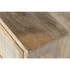 Kép 10/10 - Íróasztal mangófa, rattan 130x50x76 cm natúr, fekete