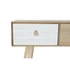 Kép 5/7 - Íróasztal mdf 100x50x76 cm barna, fehér