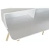 Kép 3/7 - Íróasztal mdf 120x60x92 cm fehér, natúr