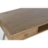 Kép 3/9 - Íróasztal mdf, fém 120x60x76 cm natúr