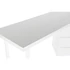 Kép 3/11 - Íróasztal mdf, fém 150x120x75 cm fehér, natúr