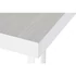 Kép 7/11 - Íróasztal mdf, fém 150x120x75 cm fehér, natúr