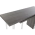 Kép 3/11 - Íróasztal mdf, fém 150x120x75 cm szürke, natúr