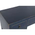 Kép 3/8 - Íróasztal mdf, fenyő, fém 110x35x78 cm kék, arany