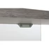 Kép 6/9 - Íróasztal üveg, mdf 120x50x76 cm szürke, átlátszó