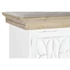 Kép 4/7 - Kandalló polc lucfenyő, mdf 137,5x29,5x101 cm fehér, natúr
