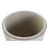 Kép 4/4 - Kaspó alátéttel cement 12,6x12,6x11 cm szürke