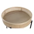 Kép 3/4 - Kaspó rattan, fém 43x43x46 cm natúr, fekete