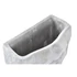 Kép 3/4 - Kaspó száj cement 21x12x12,3 cm szürke