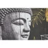 Kép 4/4 - Kép Buddha vászon, mdf 80x1,8x40 cm fekete, arany 2 féle