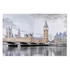 Kép 2/4 - Kép London vászon, metál 150x3,7x100 cm színes