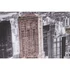 Kép 4/6 - Kép New York glitteres vászon, metál 150x3x100 cm színes