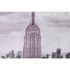 Kép 5/6 - Kép New York glitteres vászon, metál 150x3x100 cm színes