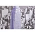 Kép 5/6 - Kép New York glitteres vászon, metál 150x3x100 cm színes
