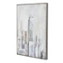 Kép 8/11 - Kép New York vászon, fenyő 60x2,4x80 cm szürke, kék 2 féle