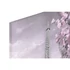 Kép 3/5 - Kép Párizs glitteres vászon, metál 60x2,5x80 cm pink, szürke 2 féle