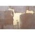 Kép 3/5 - Kép absztrakt hungarocell, vászon 103x4,5x103 cm bézs, arany 2 féle