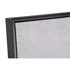 Kép 3/5 - Kép absztrakt hungarocell, vászon 83x4,5x123 cm fekete, szürke 2 féle