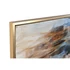 Kép 3/4 - Kép absztrakt kézzel festett vászon, hungarocell 126x4x187 cm színes