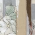 Kép 3/6 - Kép absztrakt vászon, fenyő, kézzelfestett 60x2,4x120 cm szürke 2 féle