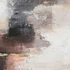 Kép 4/6 - Kép absztrakt vászon, fenyő, kézzelfestett 90x2,4x90 cm színes 2 féle