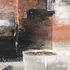 Kép 6/6 - Kép absztrakt vászon, fenyő, kézzelfestett 90x2,4x90 cm színes 2 féle