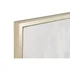 Kép 3/5 - Kép absztrakt vászon, hungarocell 156x3,8x106 cm kék, fehér