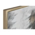 Kép 3/5 - Kép absztrakt vászon, hungarocell 187x3,8x126 cm fekete, fehér