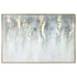 Kép 2/5 - Kép absztrakt vászon, hungarocell 187x3,8x126 cm kék, arany