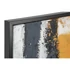 Kép 3/4 - Kép absztrakt vászon, hungarocell, kézzelfestett 105,5x3,8x156,5 cm színes