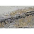 Kép 4/5 - Kép absztrakt vászon, mdf, kézzelfestett 100x2,8x100 cm színes 2 féle