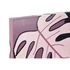 Kép 3/4 - Kép afrikai vászon, fenyő 80x3x120 cm gesztenye, pink 2 féle