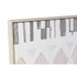 Kép 3/4 - Kép boho keretes hungarocell, vászon 100x4x140 cm színes 2 féle