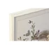 Kép 3/4 - Kép fej virágos üveg, nyírfa 55x2,5x70 cm fehér 2 féle