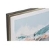 Kép 3/4 - Kép hegyek mdf, üveg 70x4x70 cm színes, fekete 3 féle