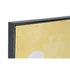 Kép 3/4 - Kép keretes hungarocell, vászon 83x4,5x123 cm sárga, szürke 2 féle