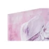 Kép 3/4 - Kép macska vászon, fenyő 50x1,8x70 cm pink, lila 2 féle