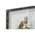 Kép 3/4 - Kép madarak keretes üveg, mdf 50x2x60 cm színes 4 féle