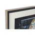 Kép 3/4 - Kép művészet üveg, hungarocell 86,6x4x100 cm színes 2 féle
