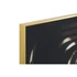Kép 3/5 - Kép nő alumínium, mdf 80x3x80 cm arany, ezüst 2 féle