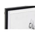 Kép 4/6 - Kép nő fa, üveg, mdf 70x2,5x90 cm fehér, fekete 2 féle