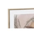 Kép 4/4 - Kép nő vászon, mdf 50x3x70 cm gesztenye, színes 2 féle