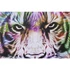 Kép 4/4 - Kép oroszlán tigris vászon, mdf 70x1,8x50 cm színes 2 féle
