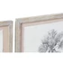 Kép 3/5 - Kép pálma üveg, mdf 35x1,8x45 cm szürke, bézs 9 féle