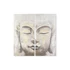Kép 2/4 - Kép szett Buddha vászon, fenyő, kézzelfestett 120x3,7x120 cm bézs, arany S/2