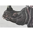 Kép 4/4 - Kép szett orrszarvú hungarocell, vászon 180x4x120 cm fekete, szürke S/3